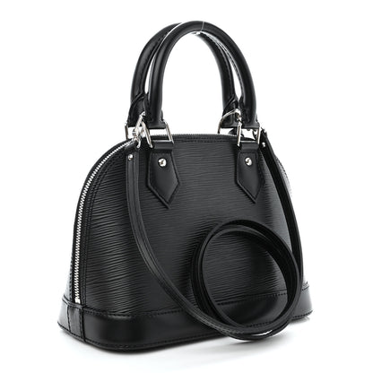 Louis Vuitton Epi Alma BB Black 3 of 10