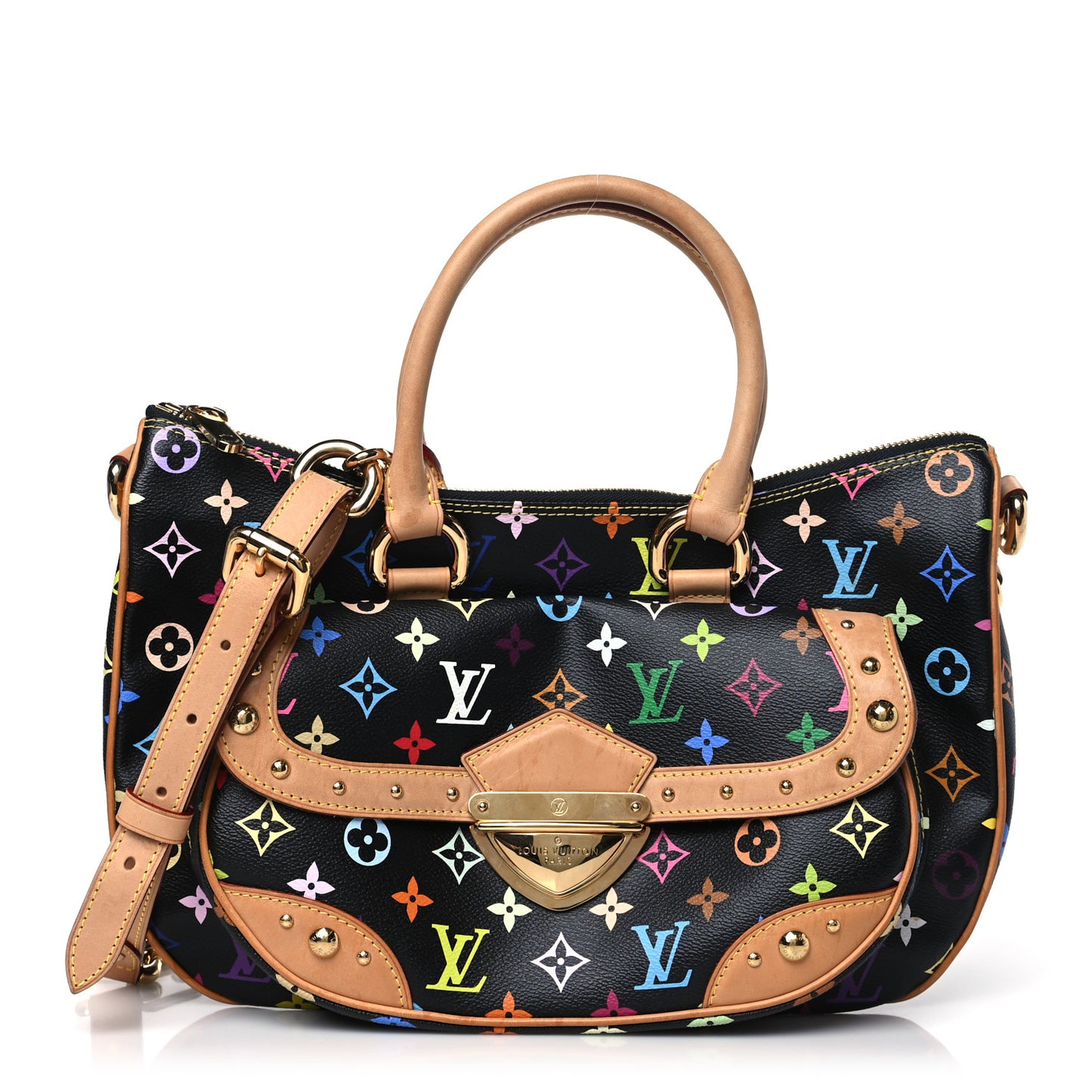 Monogram Multicolor Rita Black