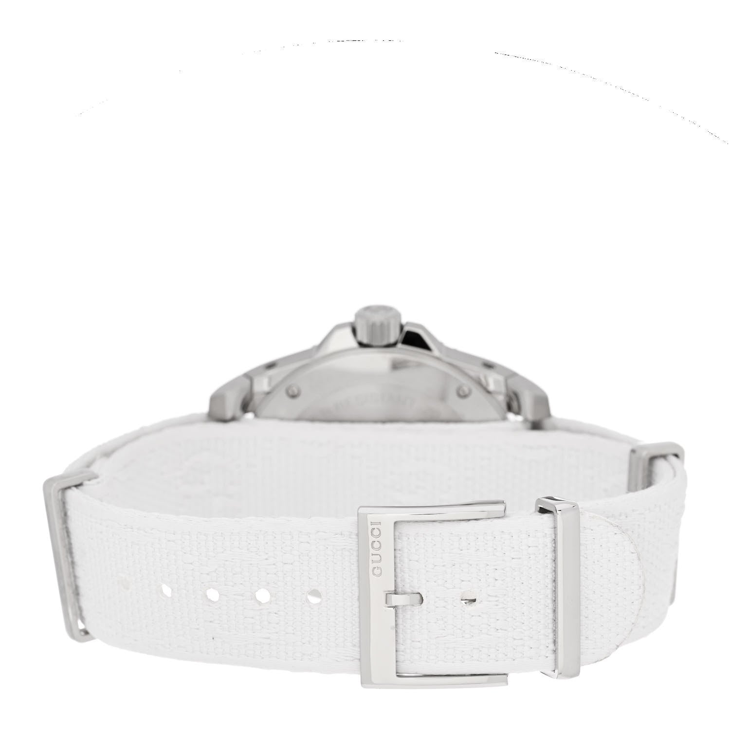 Gucci Stainless Steel Fabric 40mm Dive Quartz Watch Blue 3 of 6