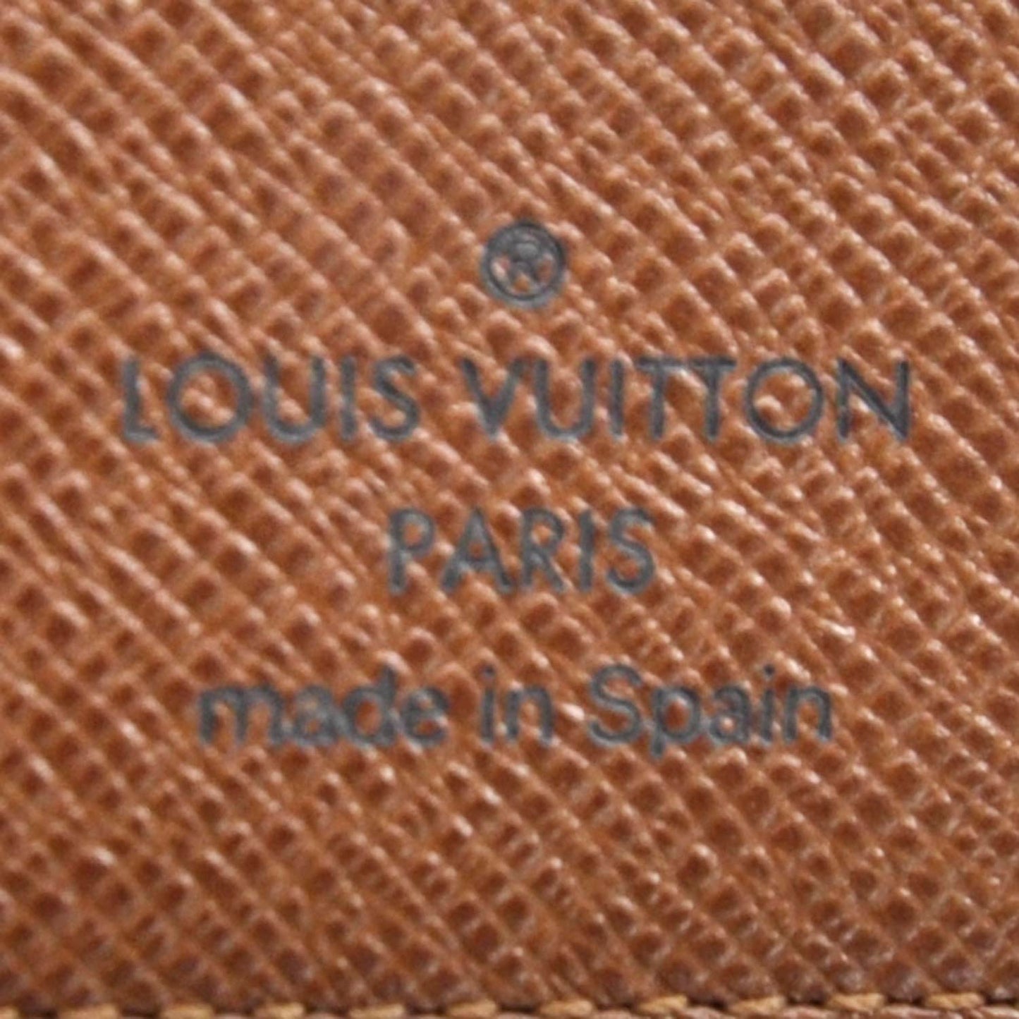 Monogram Pocket Agenda Cover