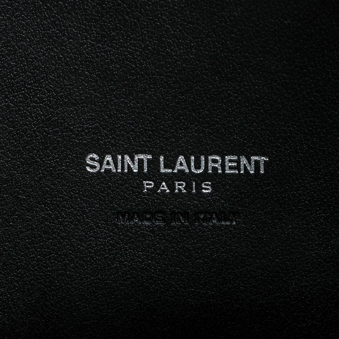 Grained Calfskin Baby Sac De Jour Black