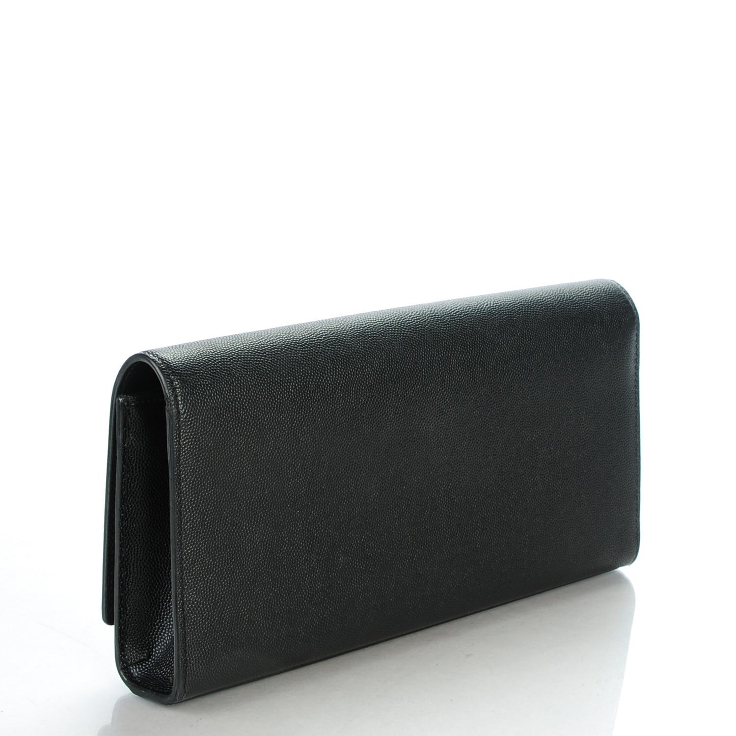 Grain De Poudre Classic Monogram Clutch Black