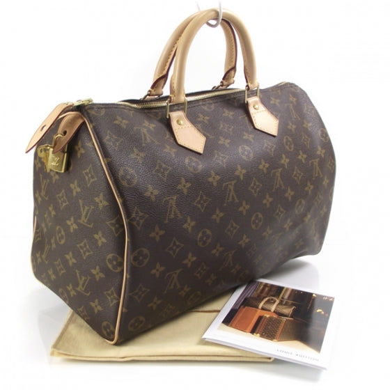 Louis Vuitton Monogram Speedy 35 3 of 9