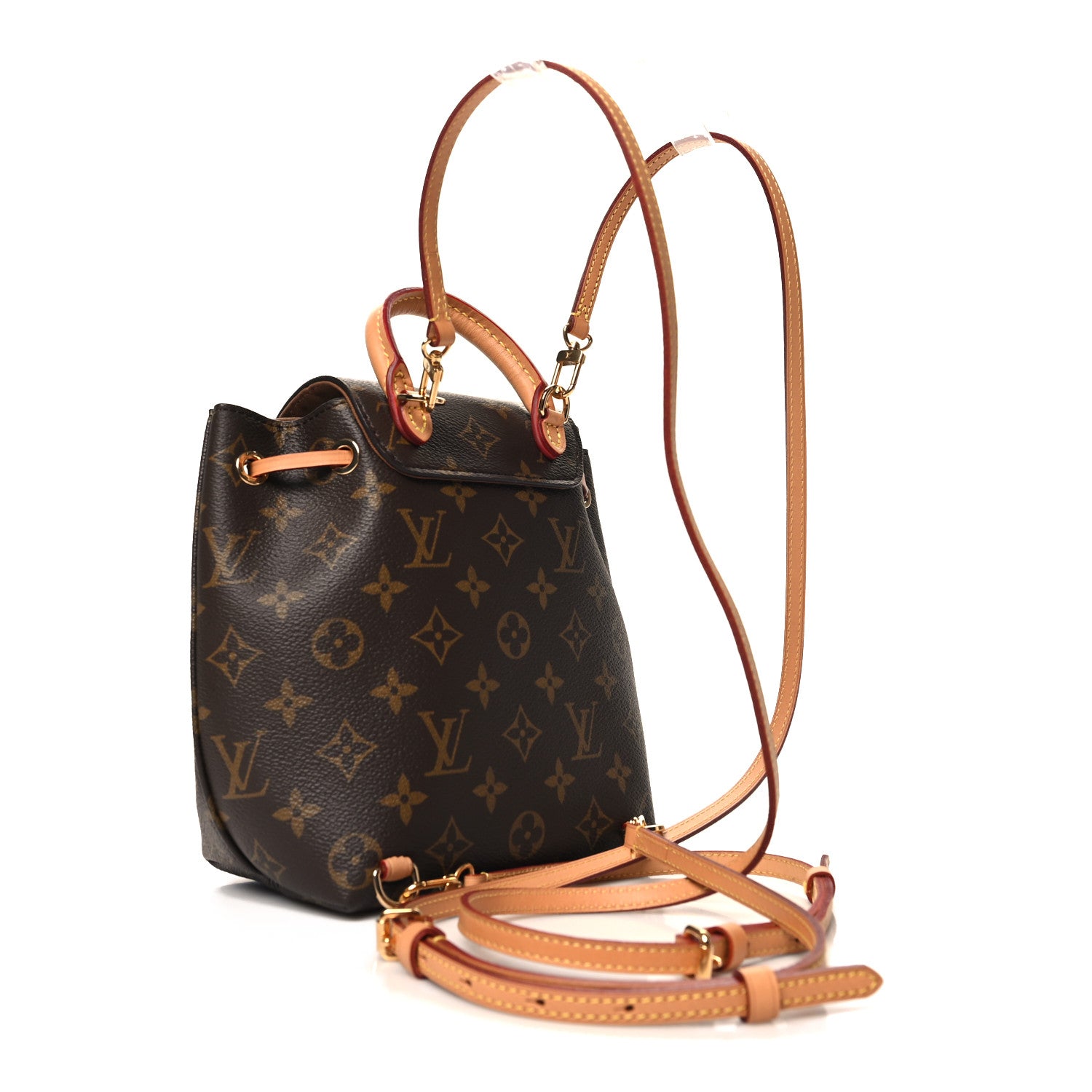 Louis Vuitton Monogram Montsouris BB Backpack Natural 3 of 10