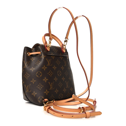 Louis Vuitton Monogram Montsouris BB Backpack Natural 3 of 10