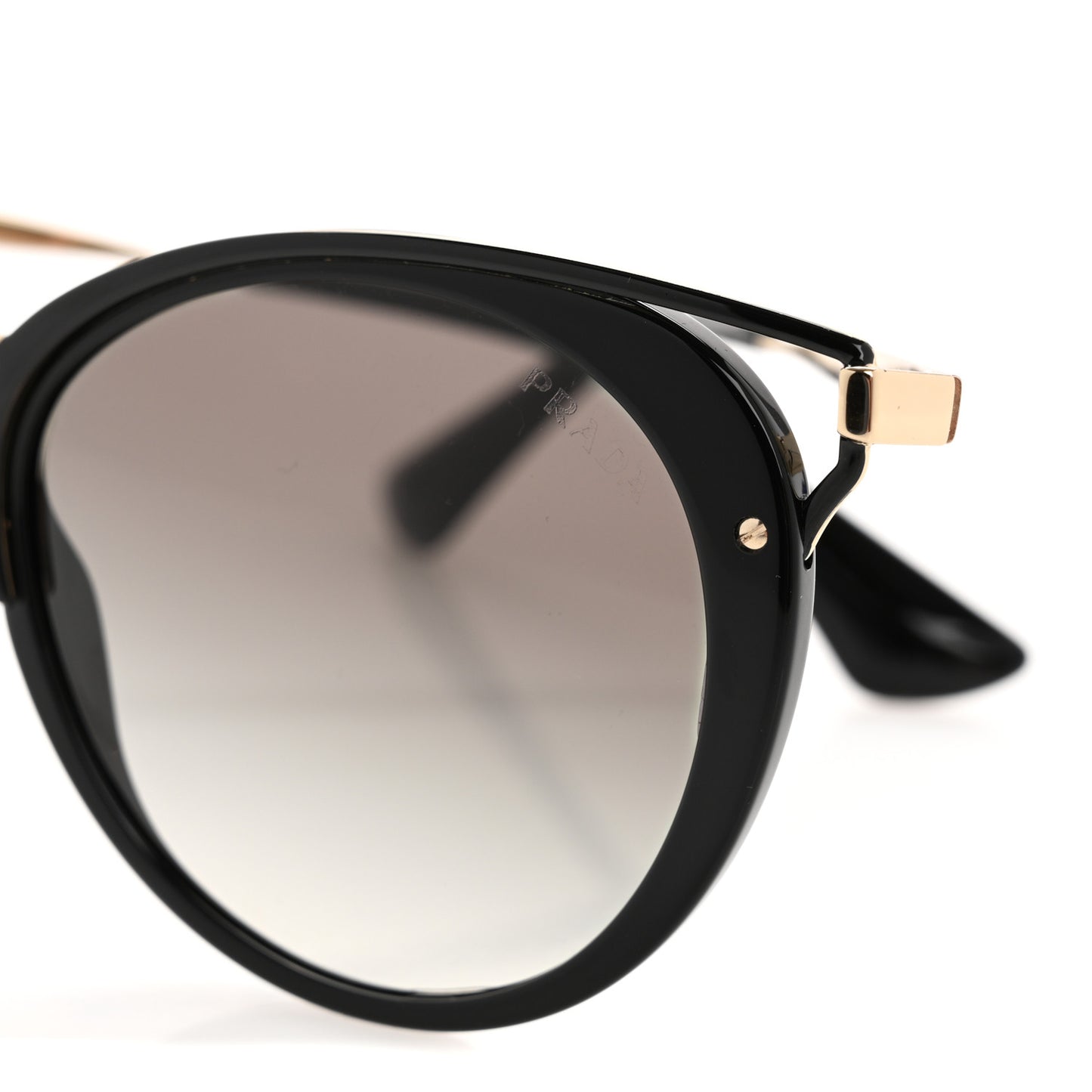 Horn Metal Cinema Sunglasses SPR66T Black