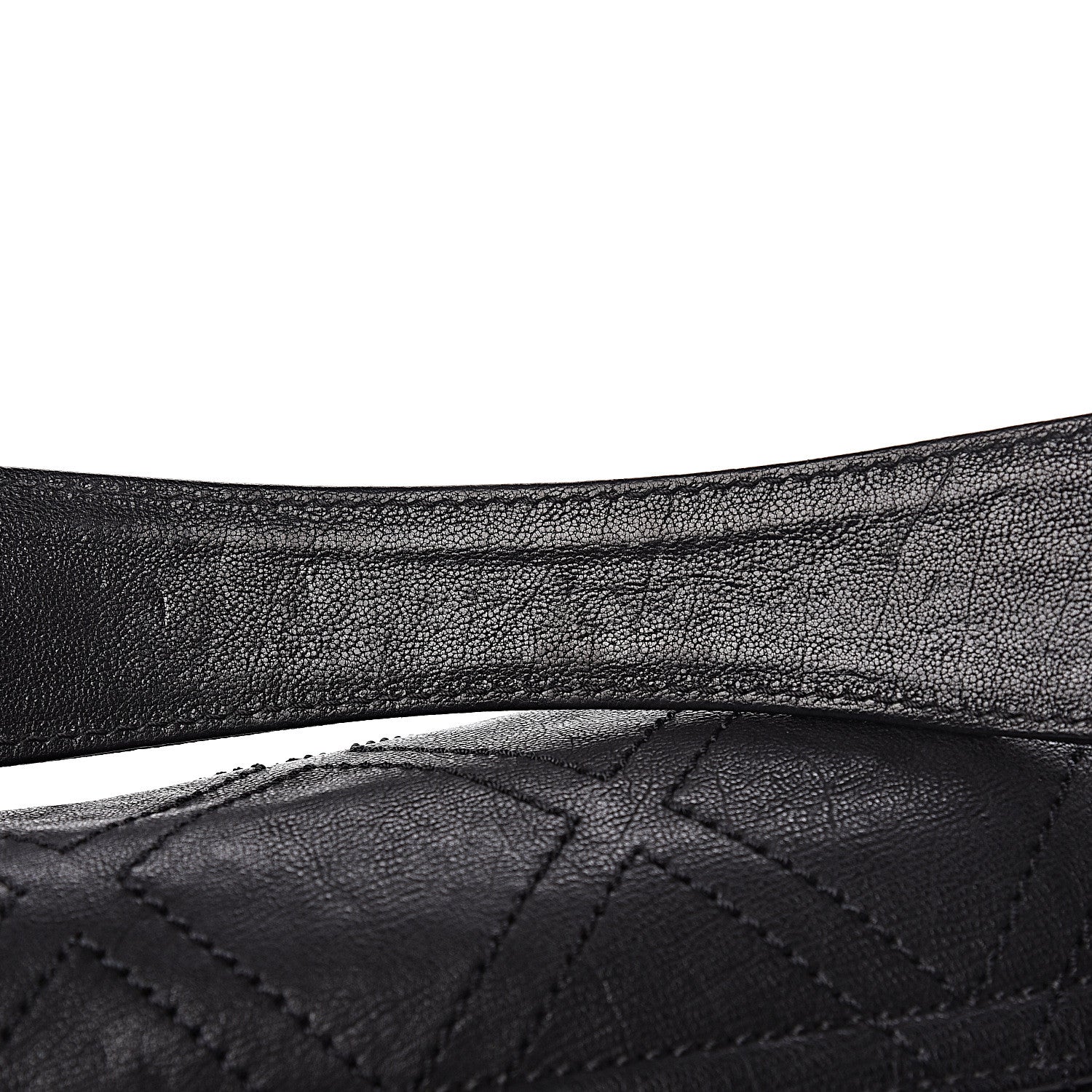 Chanel Calfskin Diamond Stitch Accordion Flap Black 12 of 14