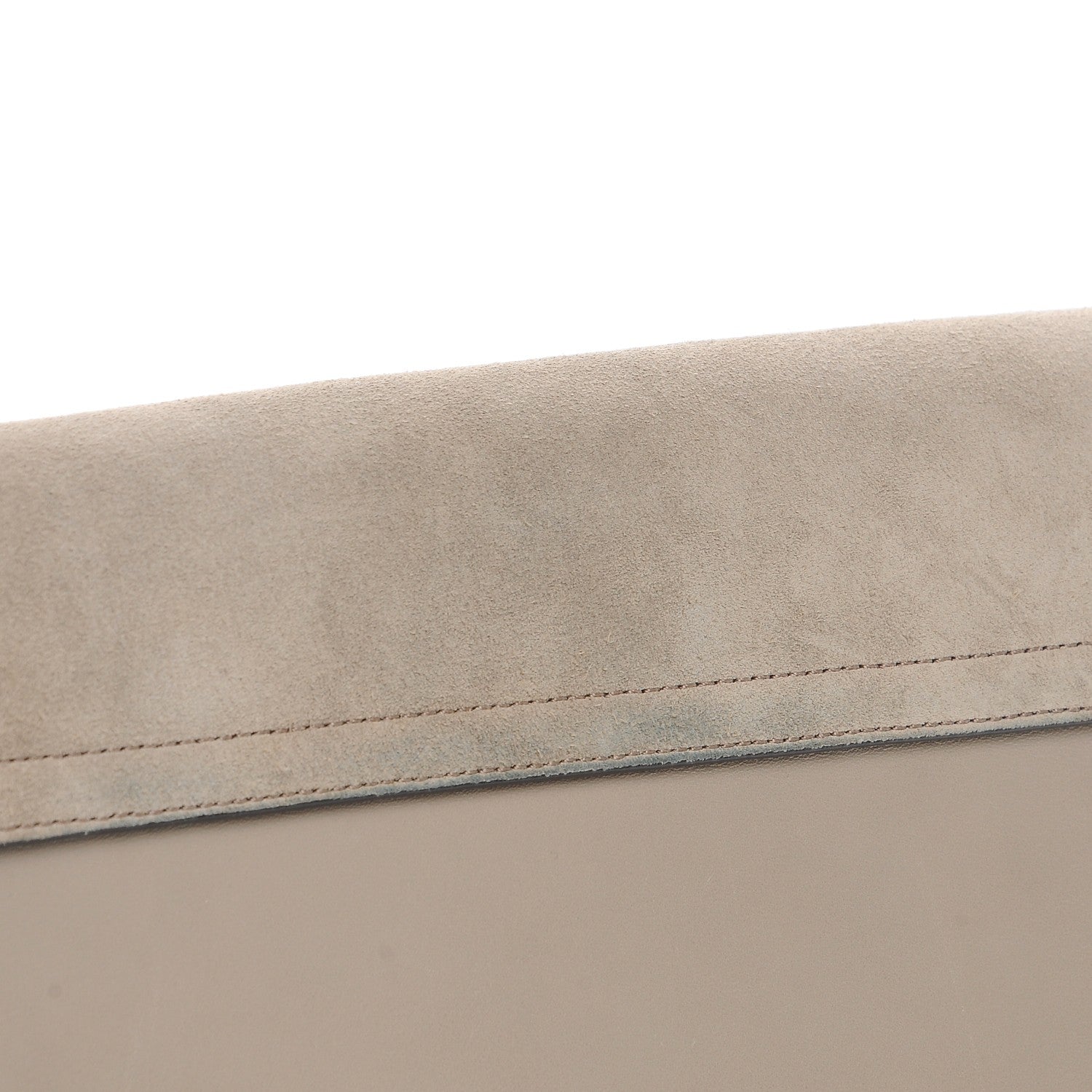 Chloe Suede Calfskin Faye Clutch Motty Grey 6 of 9
