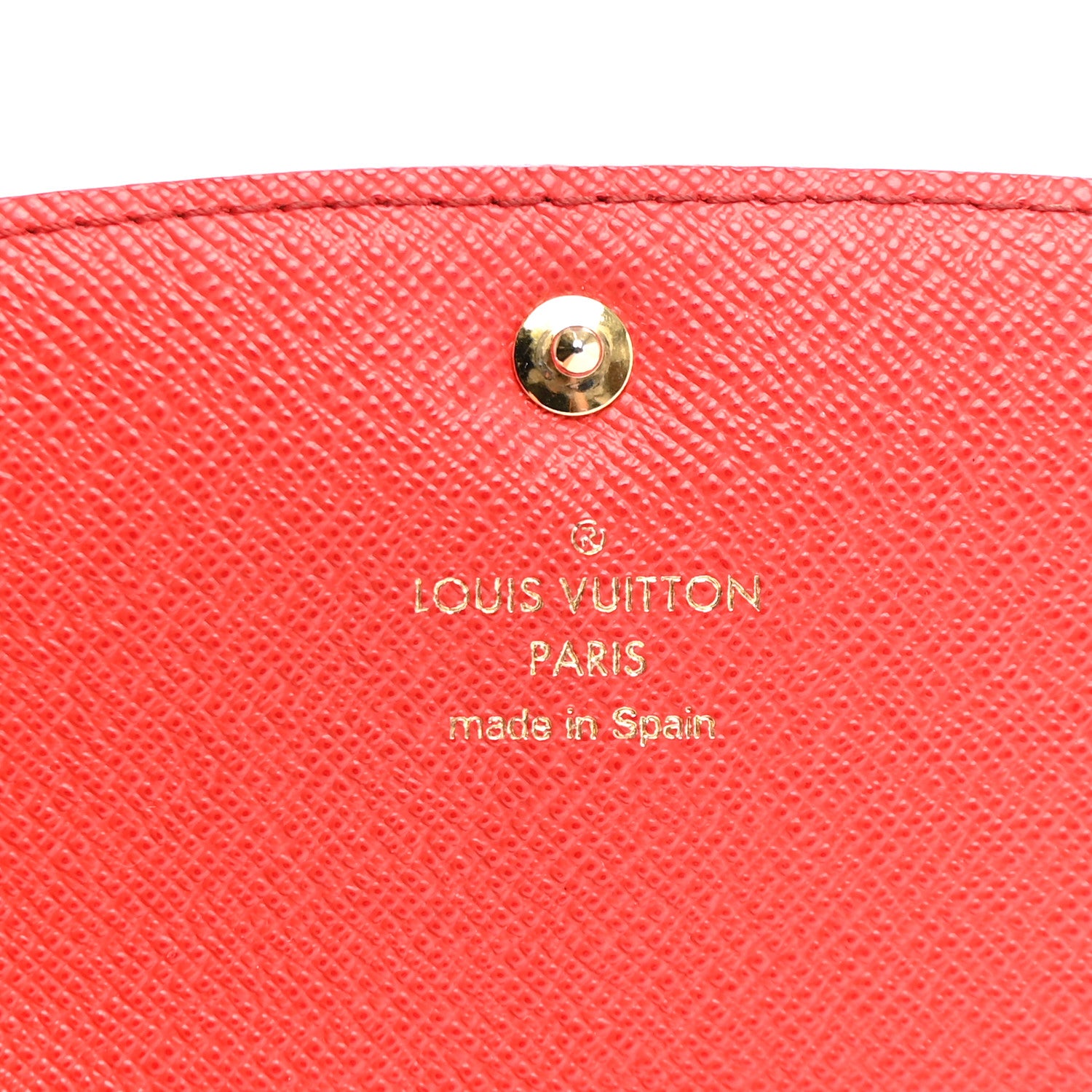 Louis Vuitton Monogram Bloom Flower Emilie Wallet Coquelicot 6 of 8