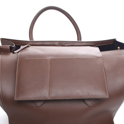 Celine Natural Calfskin Medium Tie Knot Tote Acajou 8 of 13