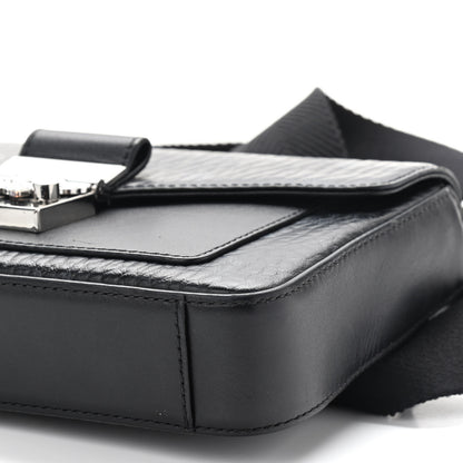 MCM Visetos Millie Crossbody Black 8 of 12
