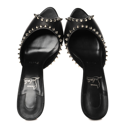 Christian Louboutin Nappa Spike Me Dolly 85 Sandals 39 Black 2 of 8