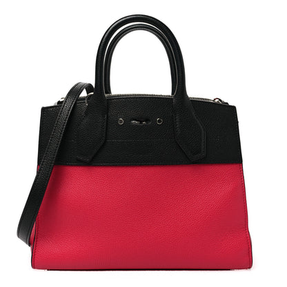 Louis Vuitton Taurillon City Steamer PM Black Fuchsia 1 of 8