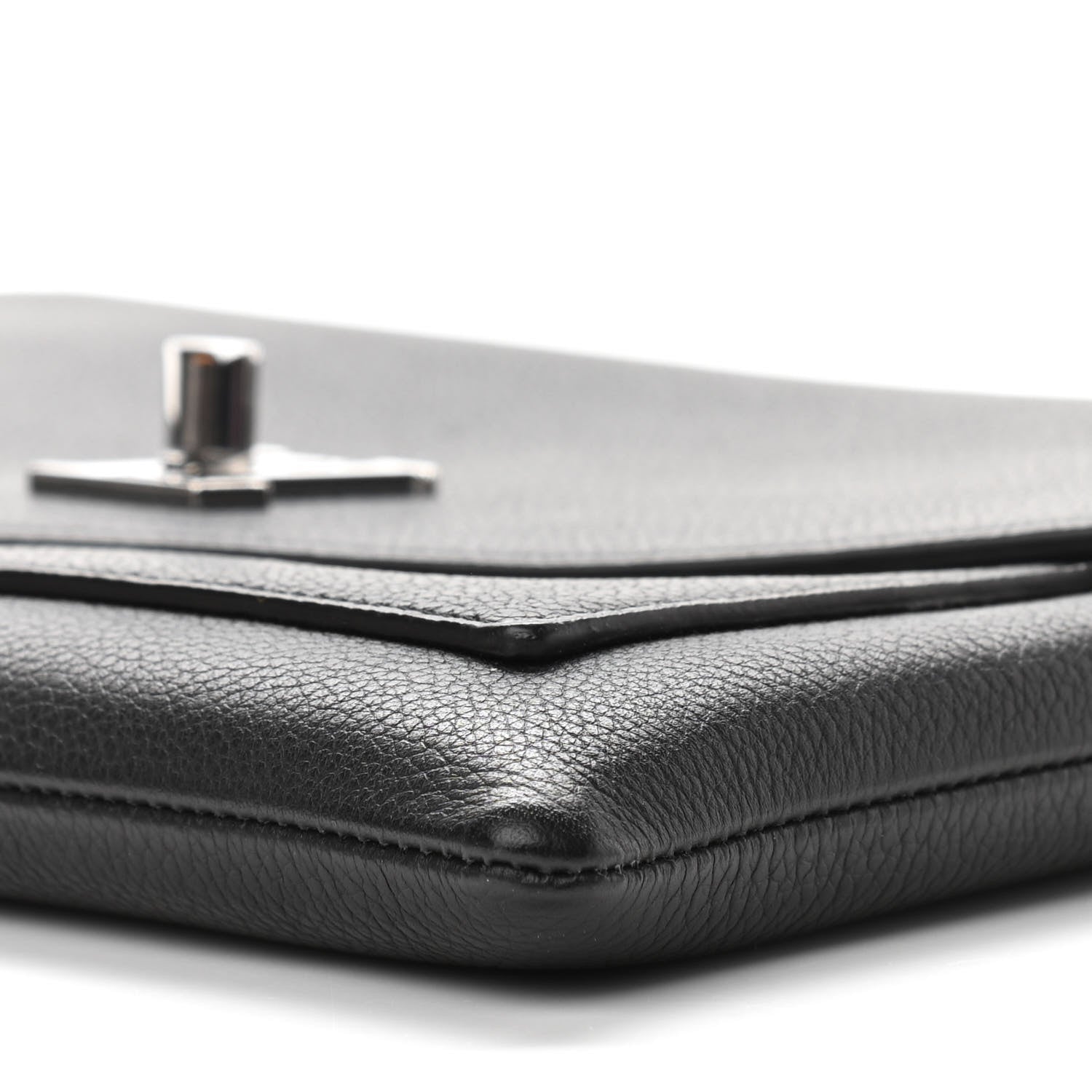 Louis Vuitton Soft Calfskin My Lockme Pochette Black 9 of 10