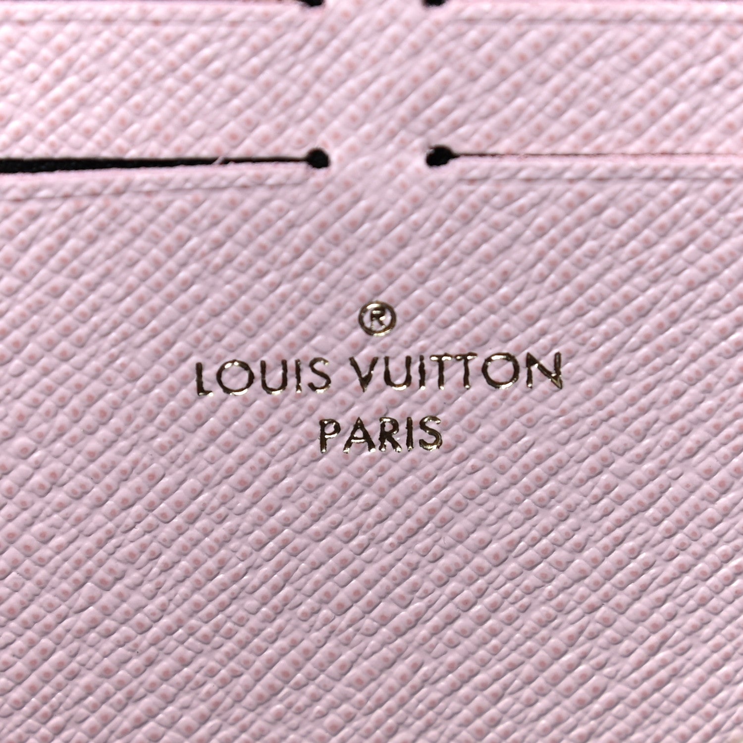 Louis Vuitton Damier Ebene Zippy Wallet Rose Ballerine 6 of 11