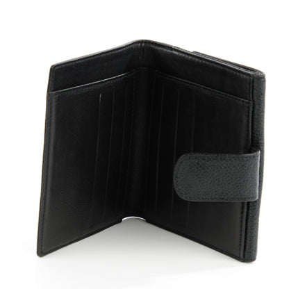 Chanel Caviar Timeless CC Compact French Wallet Black 5 of 8