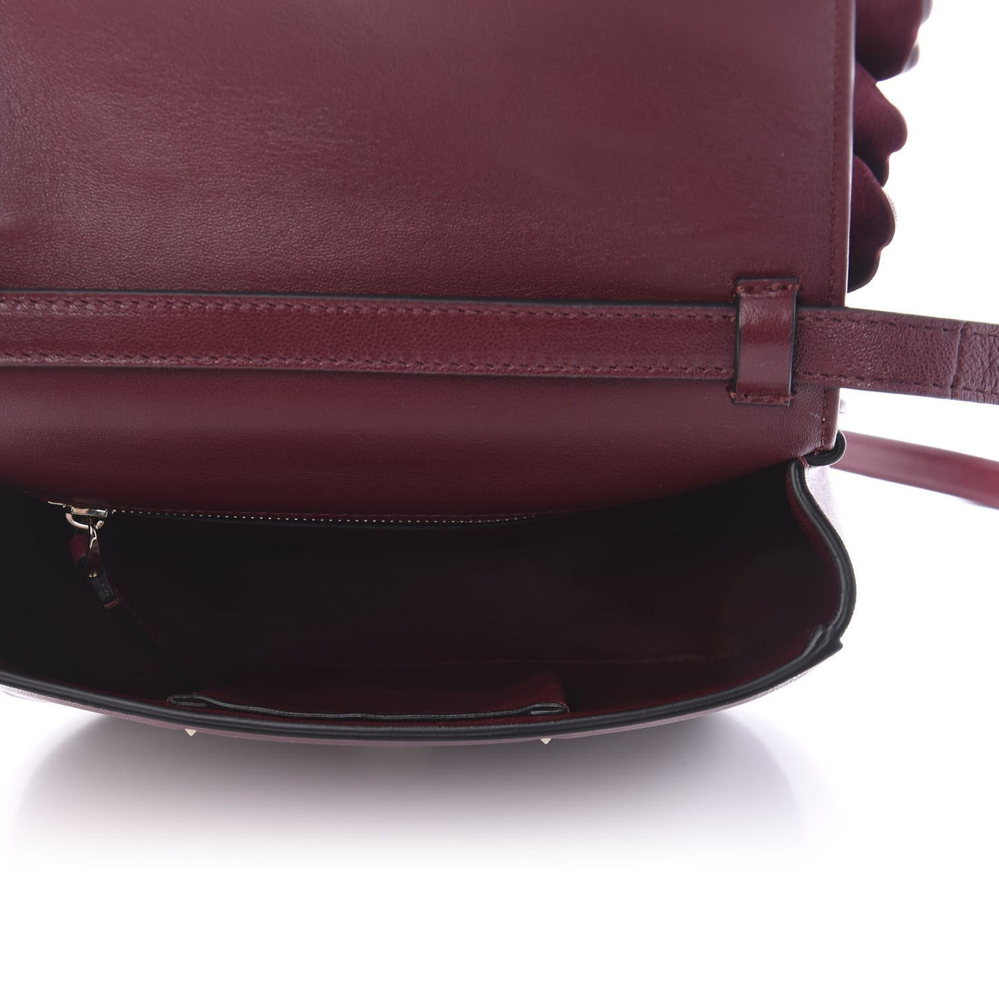 Nappa Atelier 03 Rose Edition Small Flap Crossbody Bag Cerise
