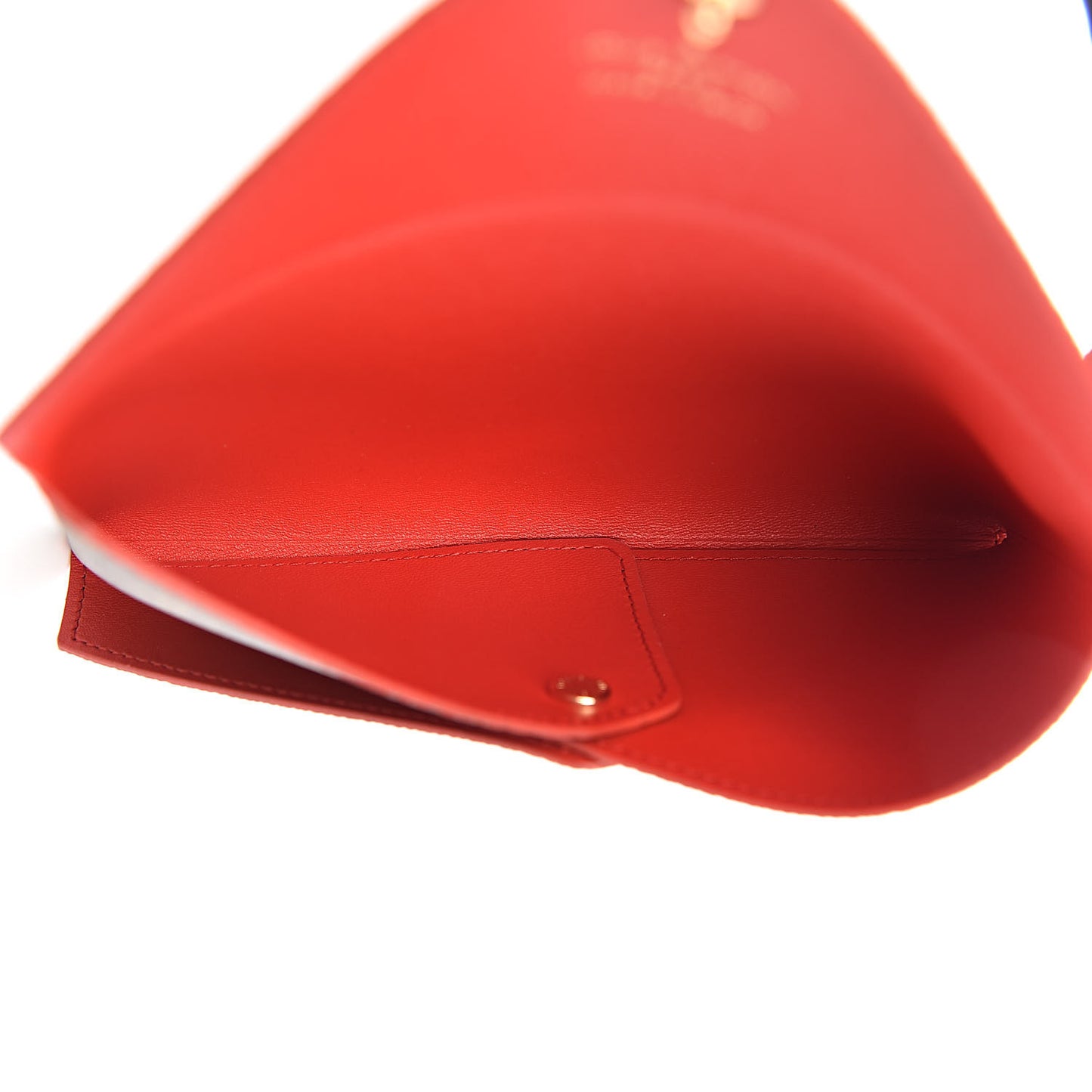 Monogram Medium Kirigami Pochette Insert Coquelicot