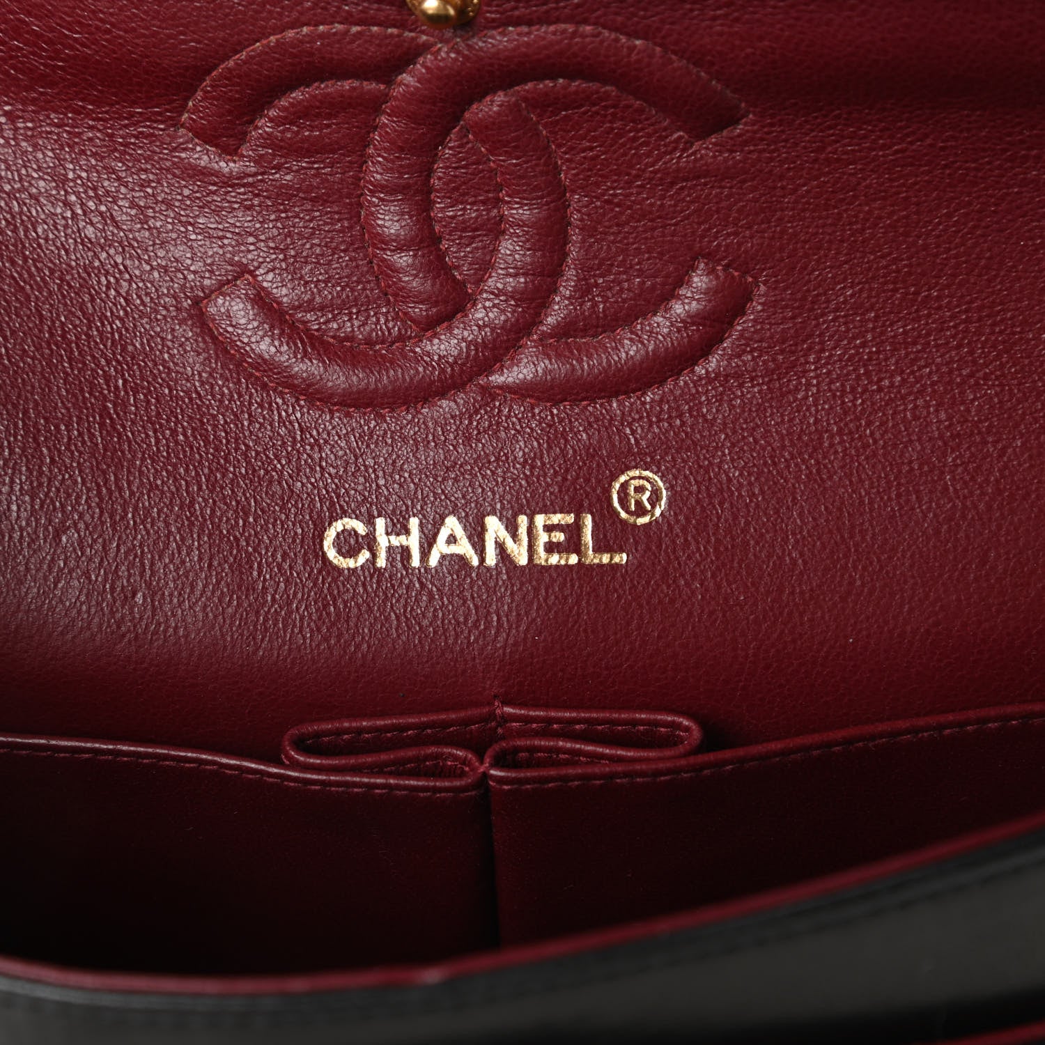 Chanel Lambskin Quilted Small Double Flap Black 9 of 15