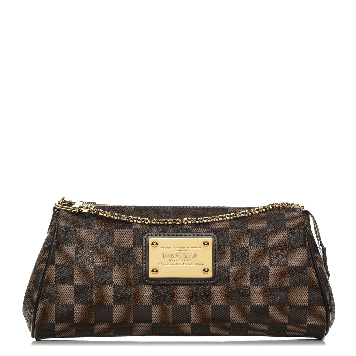 Damier Ebene Eva Clutch