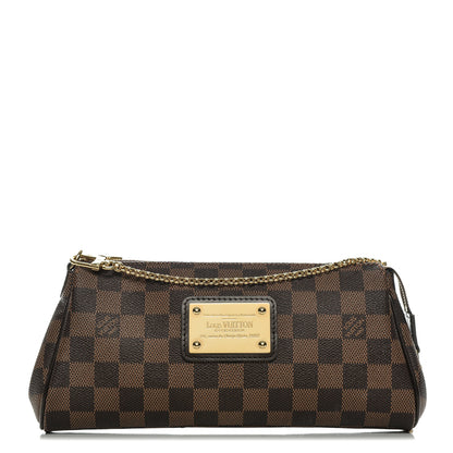 Louis Vuitton Damier Ebene Eva Clutch 1 of 6