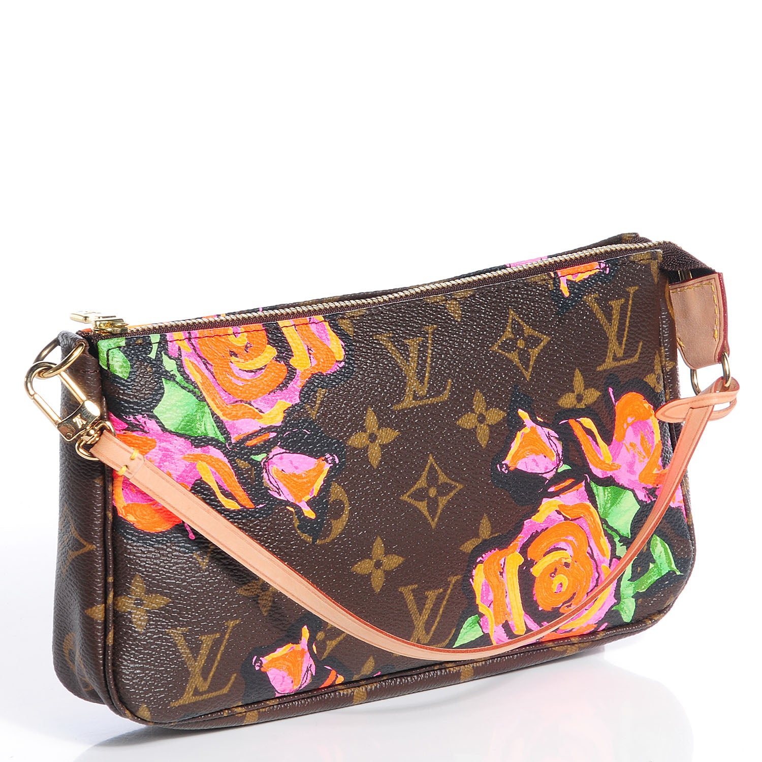 Louis Vuitton Monogram Roses Pochette Accessories 3 of 7