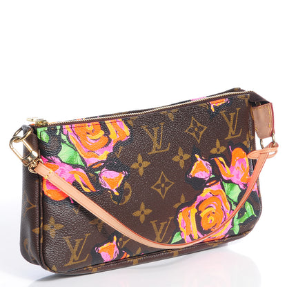 Louis Vuitton Monogram Roses Pochette Accessories 3 of 7