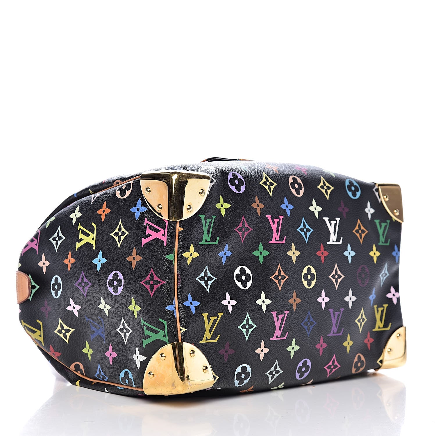Louis Vuitton Monogram Multicolor Speedy 30 Black 4 of 8