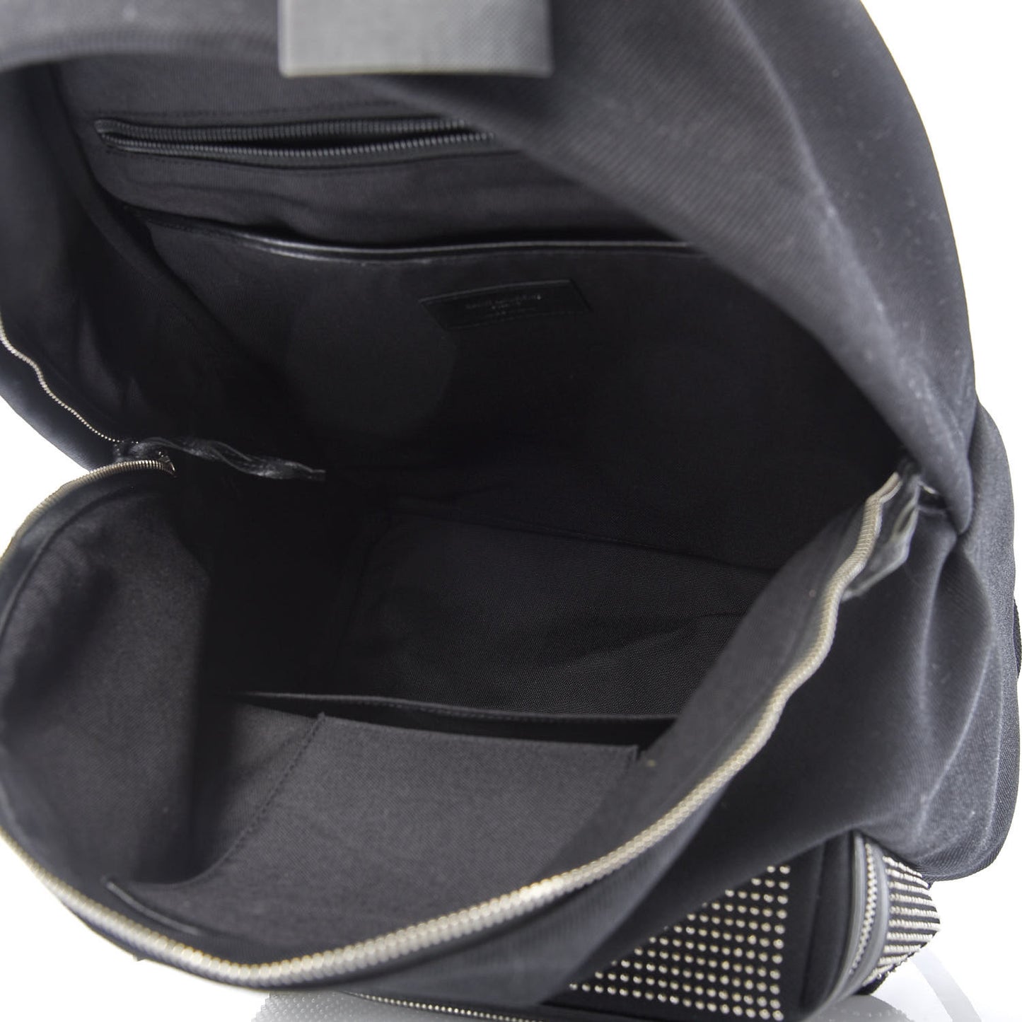 Canvas City Studded Backpack Black