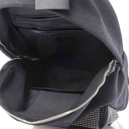 Saint Laurent Canvas City Studded Backpack Black 12 of 16