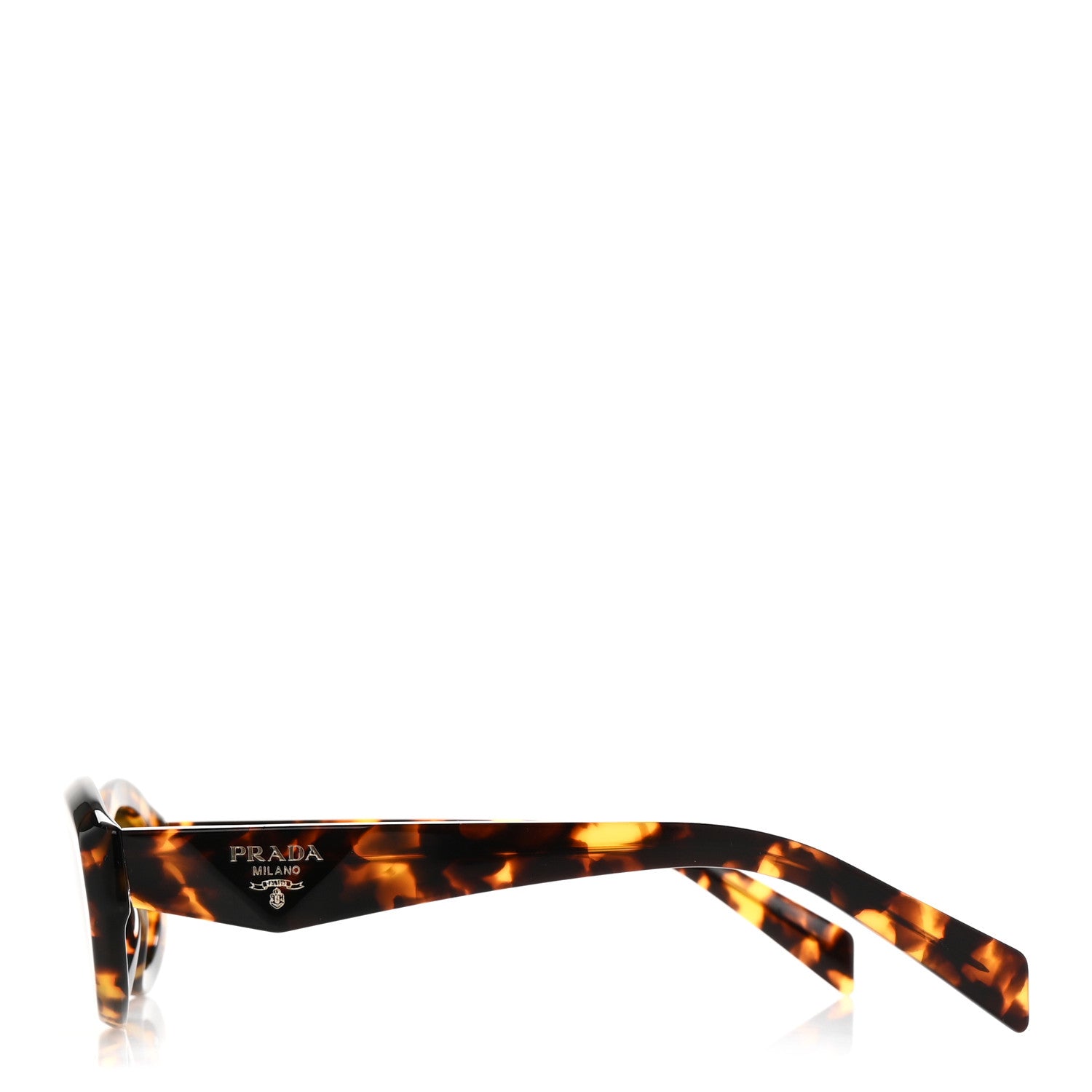 Prada Acetate Oval Sunglasses SPR 26Z Tortoise 3 of 7