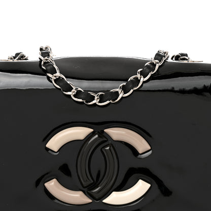 Chanel Vinyl Small Lipstick Flap Bag Black 8 of 13
