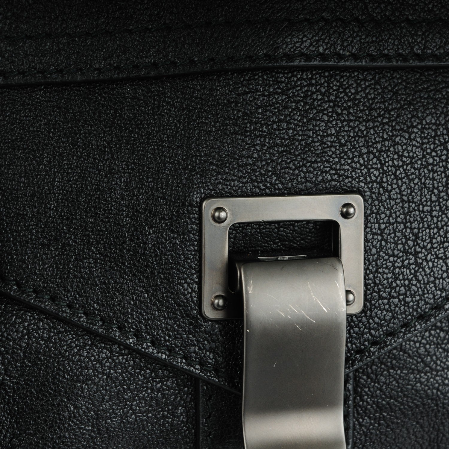 Proenza Schouler Lambskin Tiny PS1 Satchel Black 8 of 11