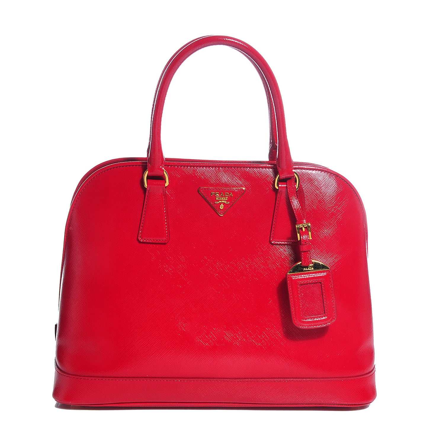 Saffiano Vernice Tote Rosso