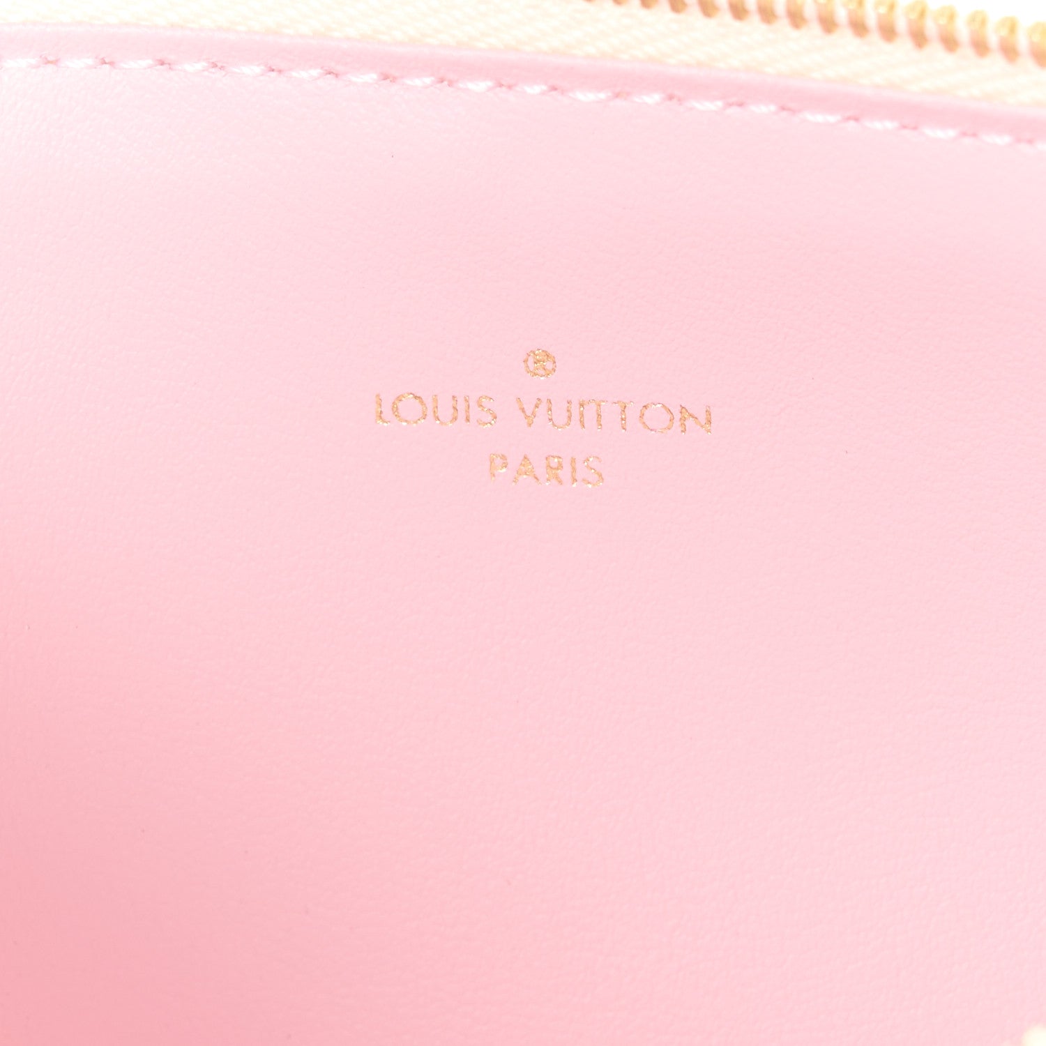 Louis Vuitton Damier Azur Pochette Felicie Chain Wallet Rose Ballerine 11 of 15