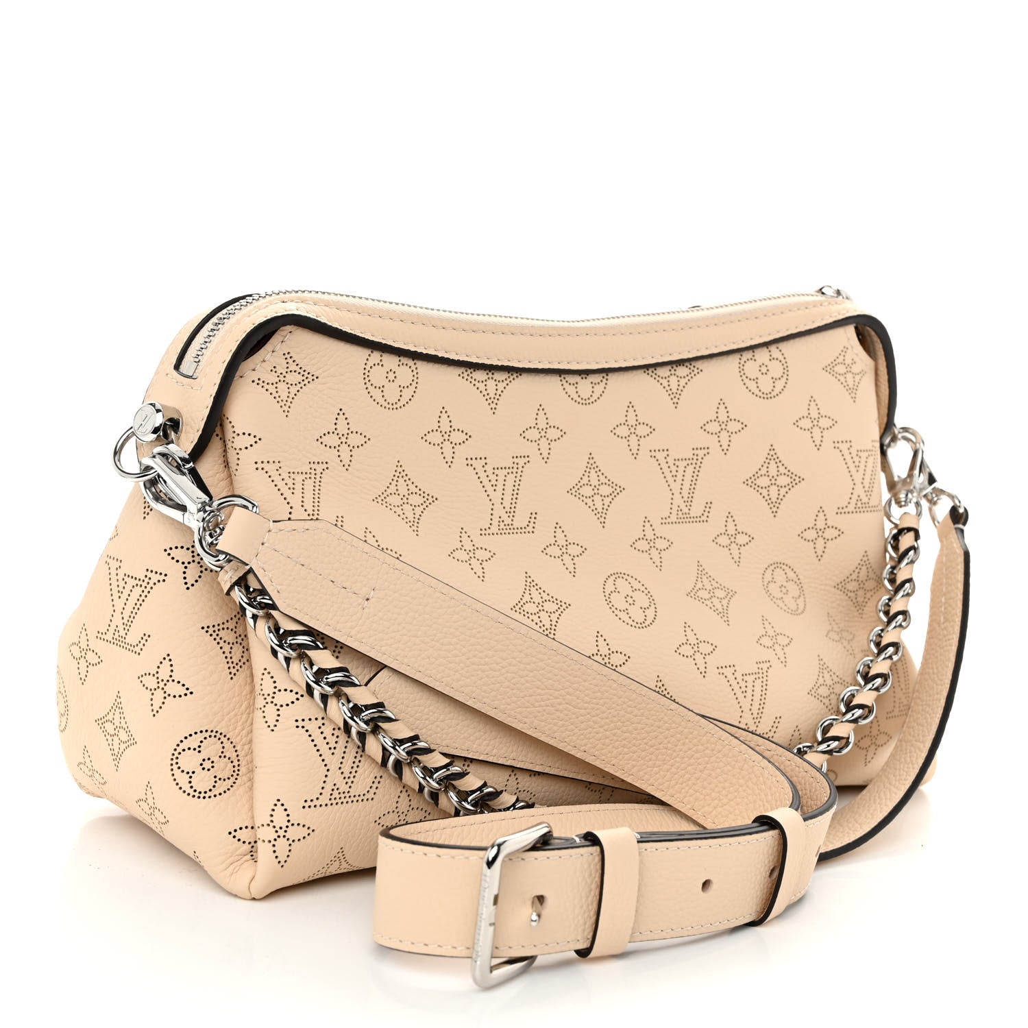 Louis Vuitton Mahina Braided Hand It All PM Creme 3 of 9
