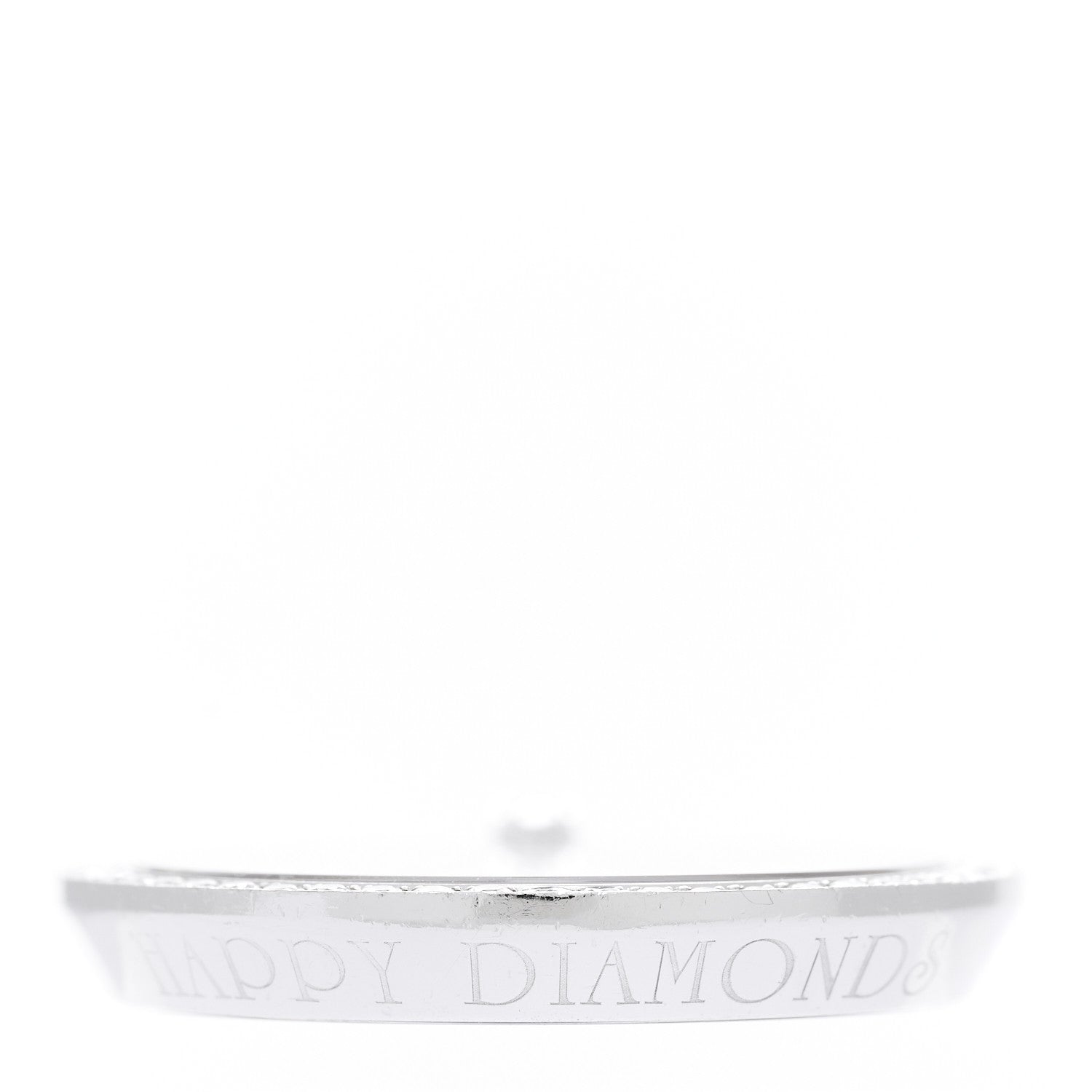 Chopard 18K White Gold Diamond Happy Diamonds Five Snowflake Pendant 4 of 5