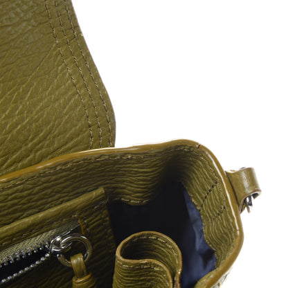 3.1 Phillip Lim Textured Calfskin Mini Pashli Satchel Green 8 of 11