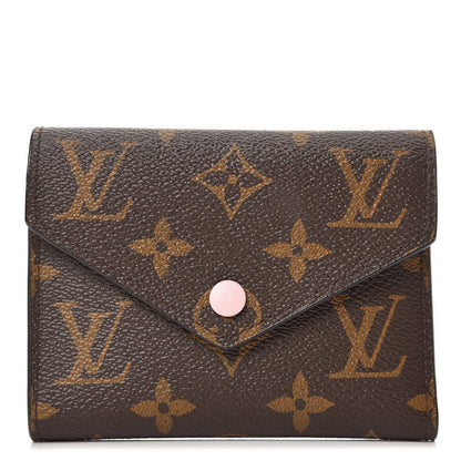 Louis Vuitton Monogram Victorine Wallet Rose Ballerine 1 of 6