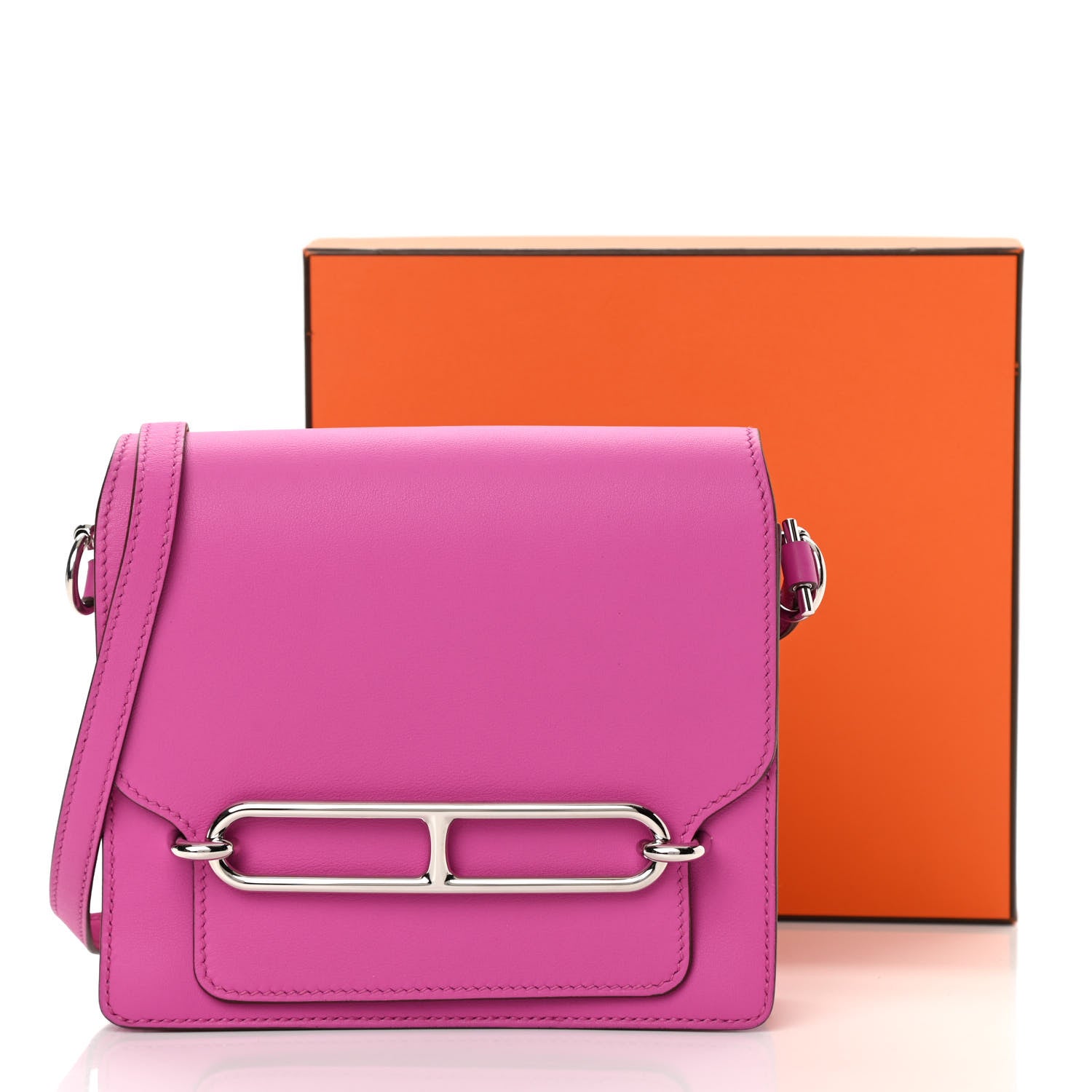 Hermes Swift Mini Sac Roulis Magnolia 11 of 11