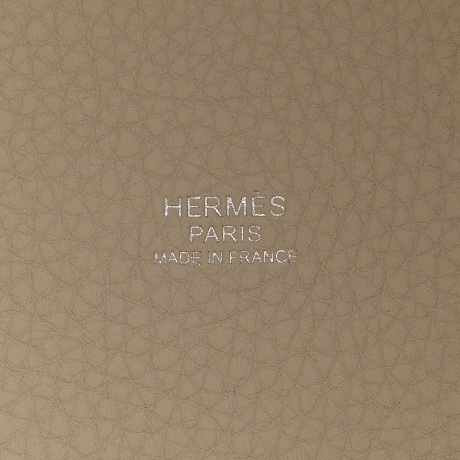 Hermes Taurillon Clemence Picotin Lock 18 PM Beton 6 of 10