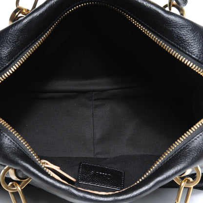 Chloe Grained Leather Medium Paraty Black 5 of 7