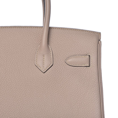 Hermes Togo Birkin 30 Gris Tourterelle 19 of 32
