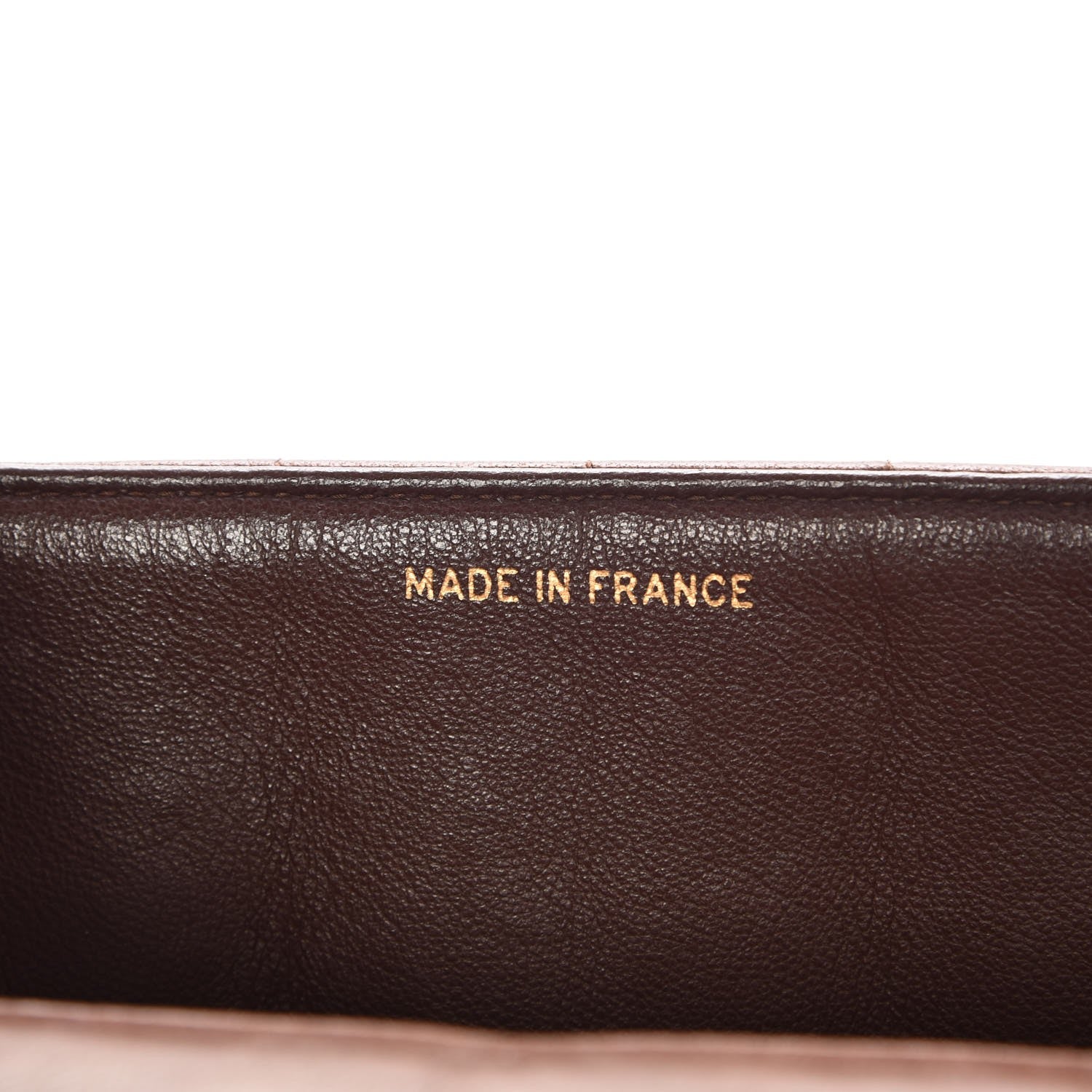 Chanel Lambskin Vertical Quilted Small Single Flap Brown 6 of 7