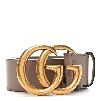 Gucci Calfskin Double G 40mm Belt 95 38 Porcelain Rose 1 of 4