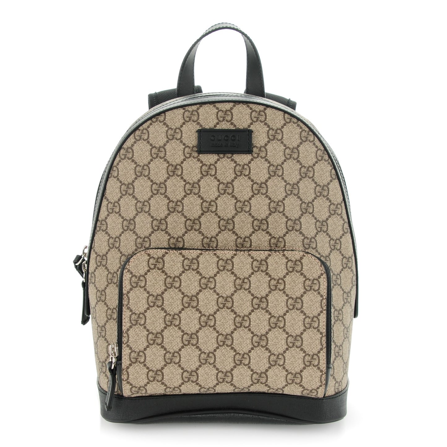 GG Supreme Monogram Small Eden Day Backpack Black