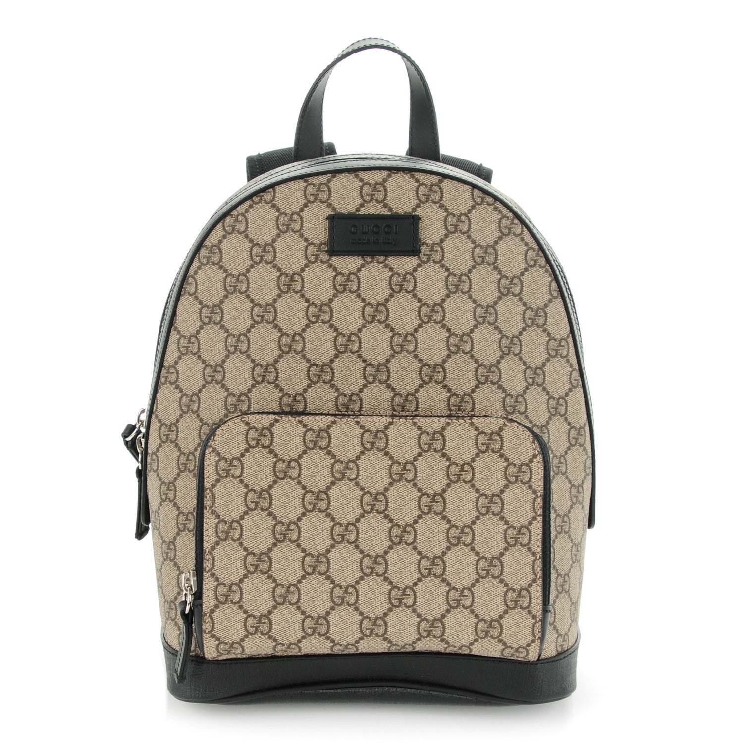 Gucci GG Supreme Monogram Small Eden Day Backpack Black 1 of 7
