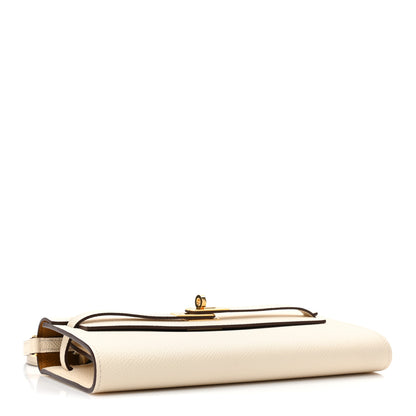 Hermes Epsom Verso Kelly Wallet To Go Nata Sesame 4 of 11