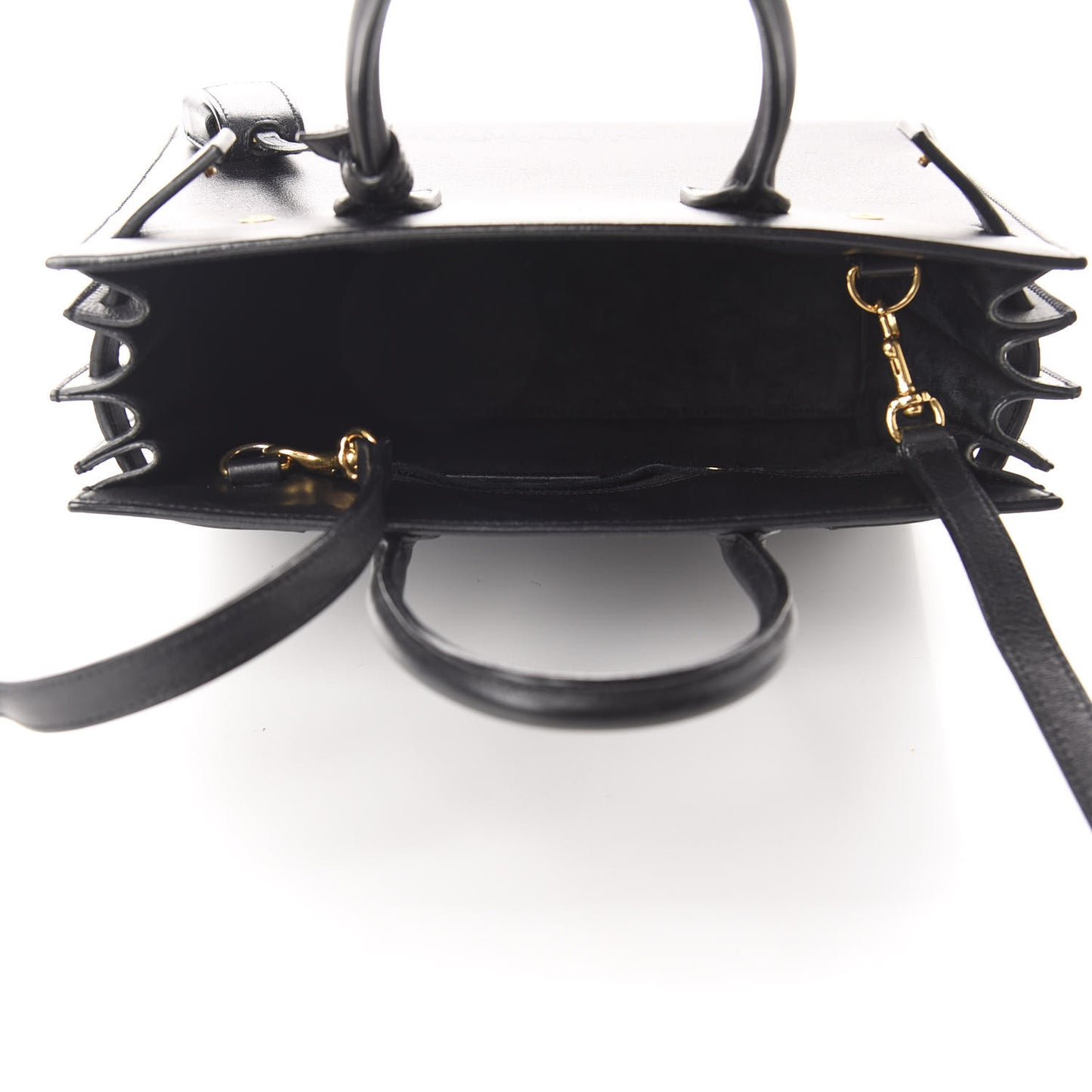Calfskin Baby Sac De Jour Black