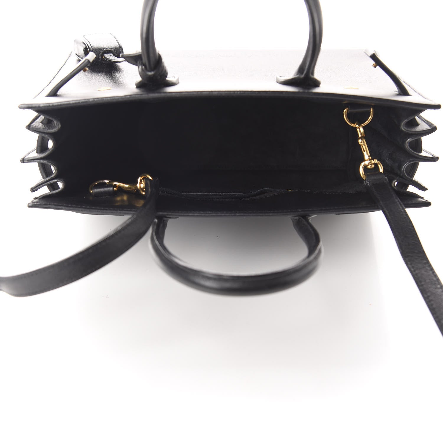 Saint Laurent Calfskin Baby Sac De Jour Black 5 of 9